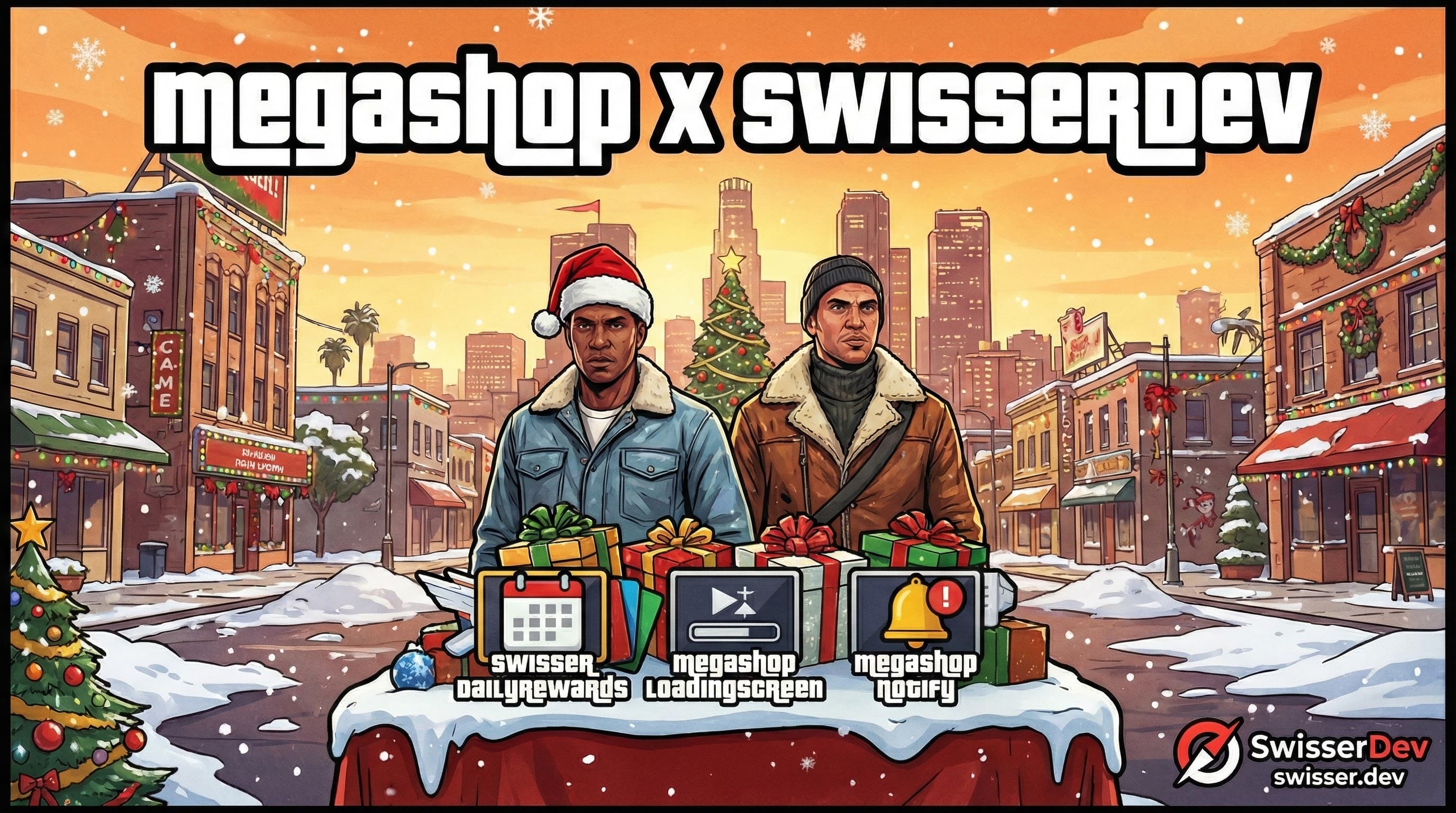 Mega Shop x SwisserDev